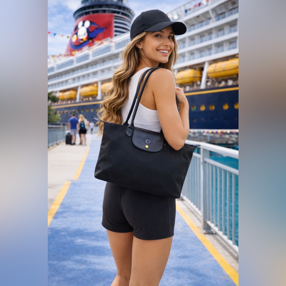 Disney Cruise Line Women’s Black Travel Bag/Tote